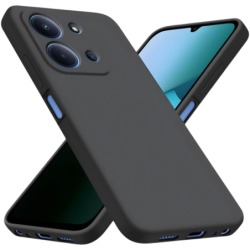 Coque Xiaomi Redmi 15C 4G/5G Square Liquid Premium Noir