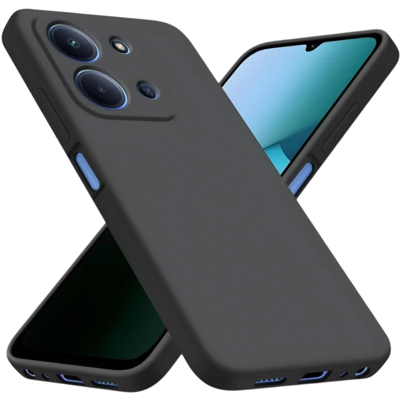 Coque Xiaomi Redmi 15C 4G/5G Square Liquid Premium Noir