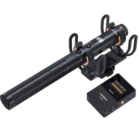 COMICA VM30 Microphone sans fil avec enregistrement intégré et flottant