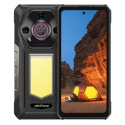 Ulefone Armor 30 12GB/512GB Noir Rugged IP68/IP69K 6,95 pouces IPS 120Hz 64MP 12800mAh 66W NFC