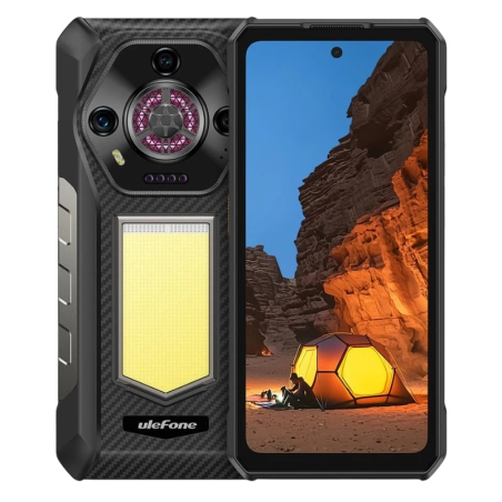 Ulefone Armor 30 12GB/512GB Noir Rugged IP68/IP69K 6,95 pouces IPS 120Hz 64MP 12800mAh 66W NFC