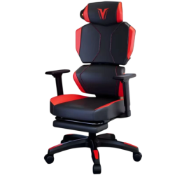 Obidos Rouge repose-pieds Chaise gaming ergonomique