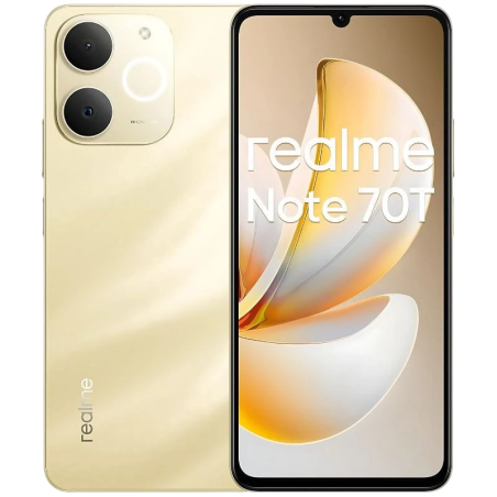 Realme Note 70T 4GB/128GB Doré 6,74 pouces IPS 90Hz 50MP 6000mAh