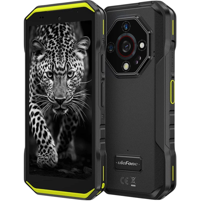 Ulefone Armor X32 6GB/128GB Vert Rugged IP68/IP69K 5,65 pouces IPS 90Hz 48MP 5500mAh 18W NFC