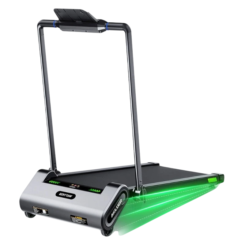 Akluer H1-B avec inclinaison automatique de 13 %, 1-12 km/h 2,5HP 150kg Tapis de course