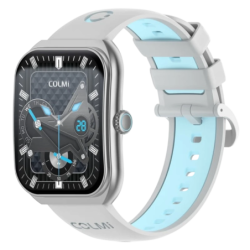 COLMI P86 Argent 1,93 pouces AMOLED GPS 12 jours +120 sports 1ATM Smartwatch