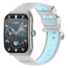 COLMI P86 Argent 1,93 pouces AMOLED GPS 12 jours +120 sports 1ATM Smartwatch