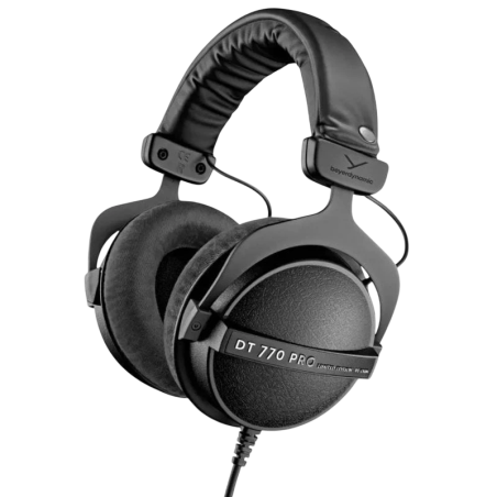 Beyerdynamic DT 770 Pro 80 Ω Noir Limited Edition Arceau Casque de studio