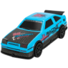 810P 1/22 4WD Drift Noir Bleu Clair 35m de portée Voiture RC électrique