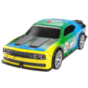 808P 1/22 4WD Drift Jaune Bleu 35m de portée Voiture RC électrique