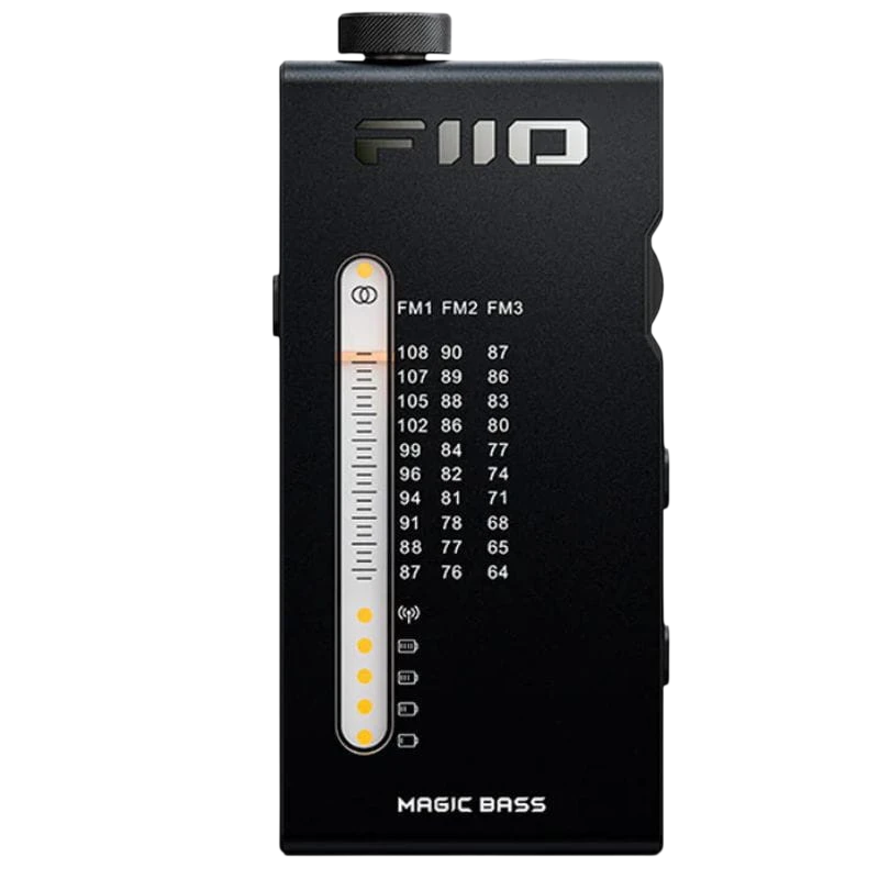 FiiO RR11 Noir stéréo Hi-Fi FM Bluetooth 10h Radio portable