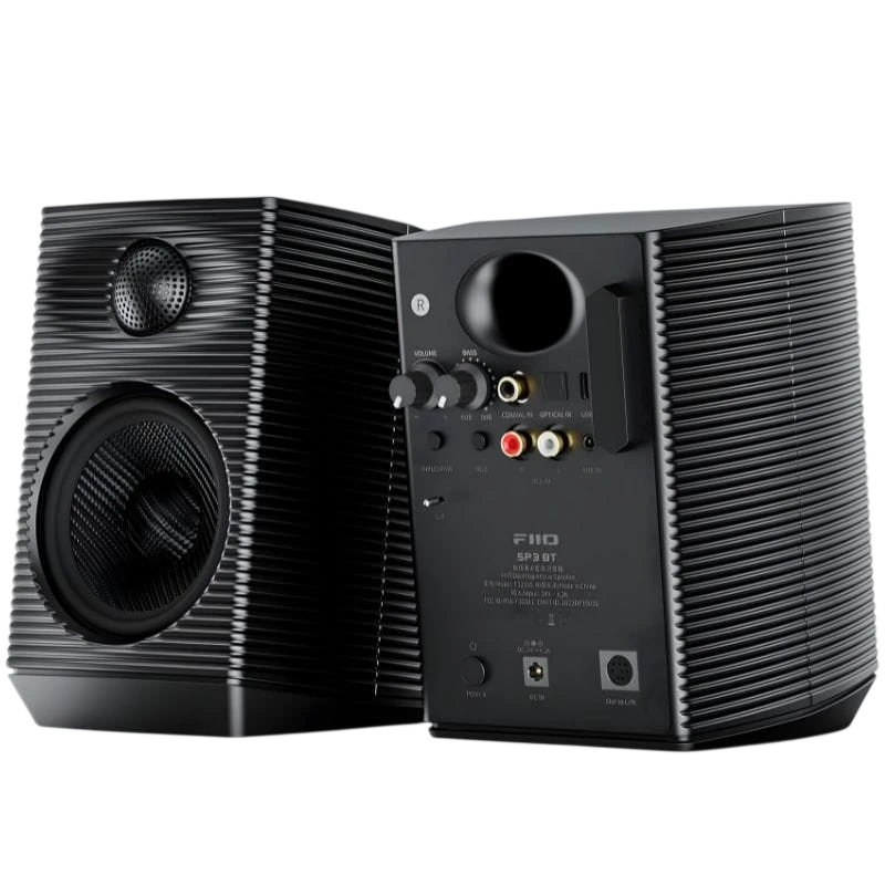 FiiO SP3 Noir 80W lumières RGB entrée AUX Enceintes PC