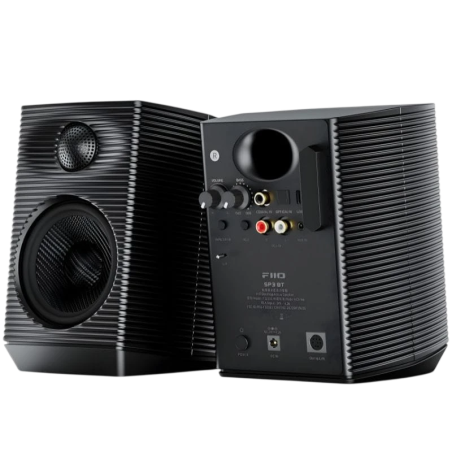 FiiO SP3 Noir 80W lumières RGB entrée AUX Enceintes PC