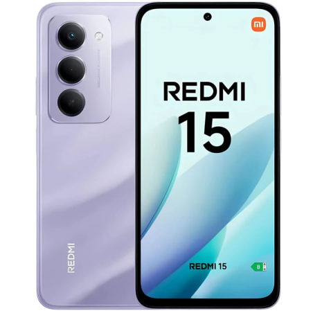 Xiaomi Redmi 15 4G 6GB/128GB Violet 6,9 pouces IPS 144Hz 50MP 7000mAh 33W NFC