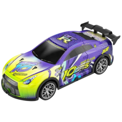 808P 1/22 4WD Drift Jaune Bleu 35m de portée Voiture RC électrique
