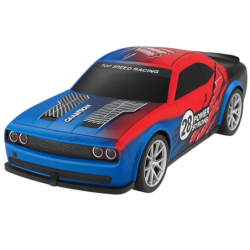 808P 1/22 4WD Drift Jaune Bleu 35m de portée Voiture RC électrique