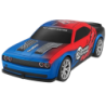808P 1/22 4WD Drift Jaune Bleu 35m de portée Voiture RC électrique