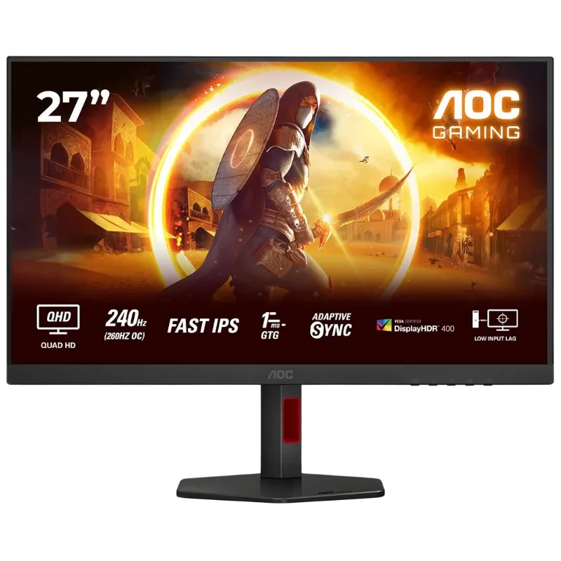 AOC Q27G4ZR 27 pouces 2K IPS 260Hz 1ms FreeSync Écran