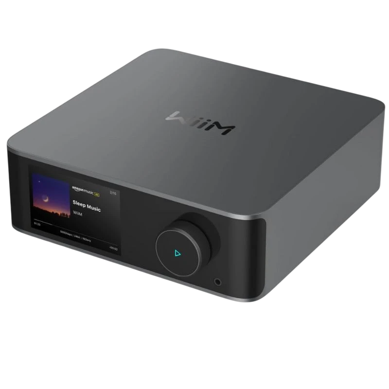 WiiM Ultra Gris Foncé Bluetooth entrée phono Lecteur audio réseau