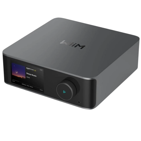 WiiM Ultra Gris Foncé Bluetooth entrée phono Lecteur audio réseau