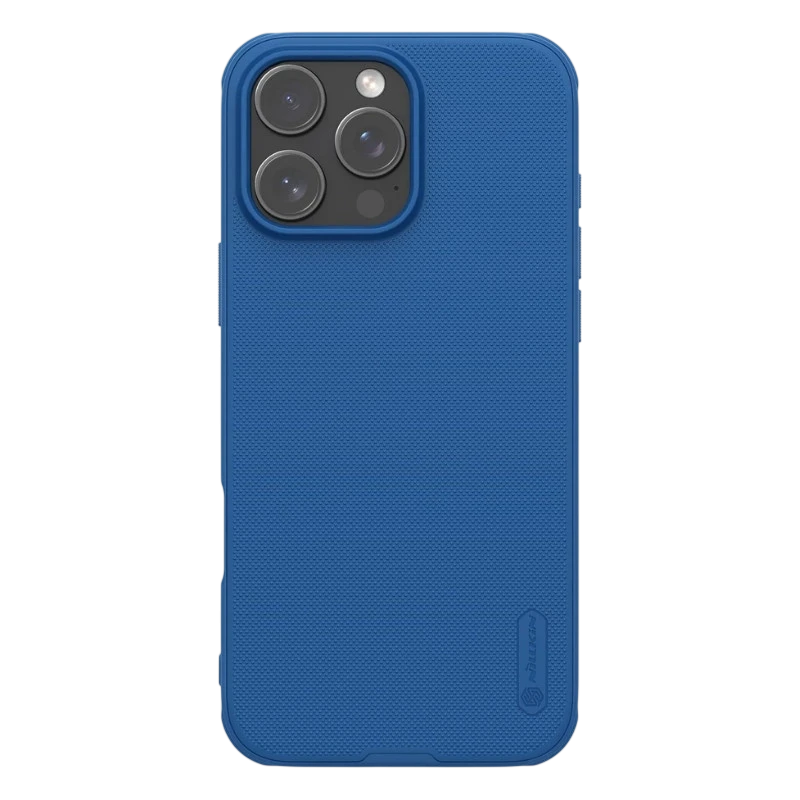 Nillkin Coque Super Frosted Shield Pro iPhone 16 Pro Bleu