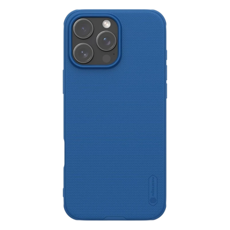 Nillkin Coque Super Frosted Shield Pro iPhone 16 Pro Bleu