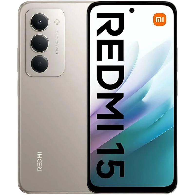 Xiaomi Redmi 15 4G 6GB/128GB Gris Titan 6,9 pouces IPS 144Hz 50MP 7000mAh 33W NFC