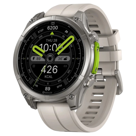 Zeblaze Vibe 8 Beige 1,43 pouces AMOLED GPS 30 jours +100 sports 5ATM IP69K Smartwatch