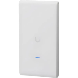 Ubiquiti U6 Mesh Pro Blanc avec 4 flux spatiaux, 1 super antenne intégrée et un port Gigabit pass-through Point d'accès