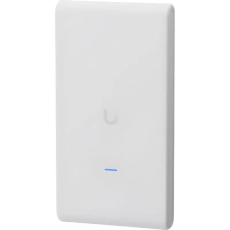 Ubiquiti U6 Mesh Pro Blanc avec 4 flux spatiaux, 1 super antenne intégrée et un port Gigabit pass-through Point d'accès