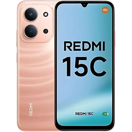 Xiaomi Redmi 15C 4GB/128GB Orange 6,9 pouces IPS 120Hz 50MP 6000mAh 33W