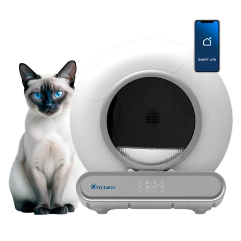 Orbitaler Yupiter AstroClean 6600 Smart Litter Compact 65 L appli Litière autonettoyante