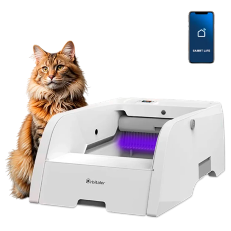 Orbitaler Yupiter AstroClean 5500 Sand Pool Smart Viewer appli Litière autonettoyante