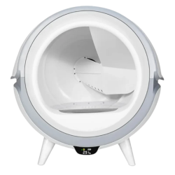 Daewoo D-HIPC101 Litière autonettoyante pour chats d'une capacité de 4L Compatible avec l'App Tuya