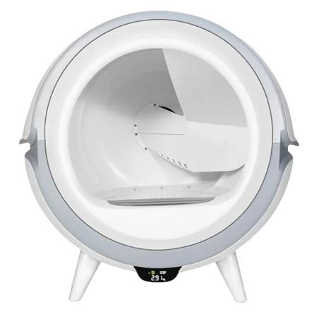 Daewoo D-HIPC101 Litière autonettoyante pour chats d'une capacité de 4L Compatible avec l'App Tuya