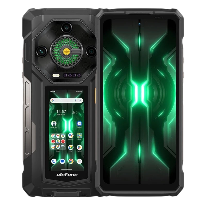 Ulefone Armor 33 Pro 5G 16GB/512GB Rugged IP68/IP69K 6,95 pouces IPS 120Hz 64MP 25500mAh 66W NFC