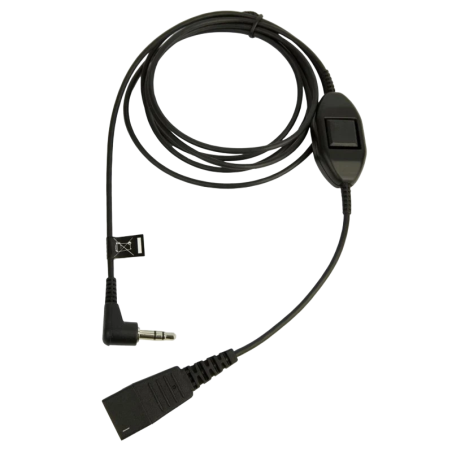Câble Jabra 8735-019 QD/3,5 mm Noir