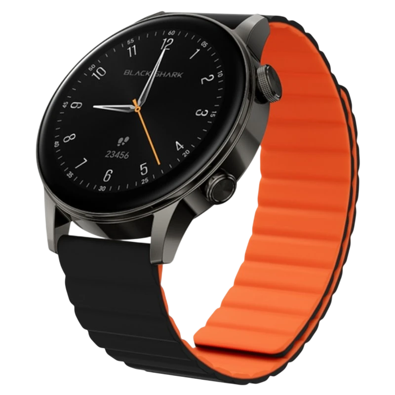 Black Shark S3 Noir 1,43 pouces AMOLED GPS 15 jours +150 sports 5ATM Smartwatch