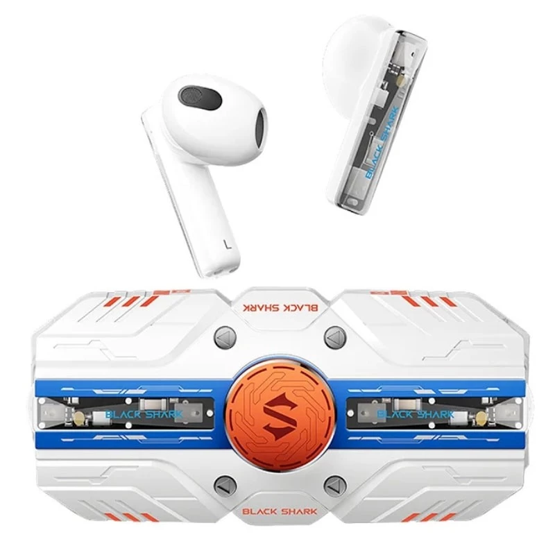 Black Shark Rokas 3 Blanc Bluetooth 5.4 24h Écouteurs sans fil