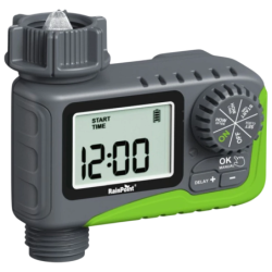 Rainpoint ITV105 Gris/Vert Programmateur d'arrosage
