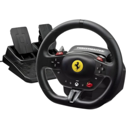 Thrustmaster T98 Ferrari 296 GTS Xbox Series/PC avec pédalier capteurs magnétiques Volant de simulation