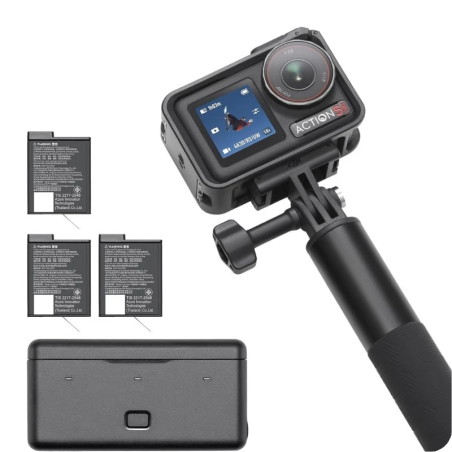 DJI Osmo Action 5 Pro Adventure Combo 4K 30fps Caméra sportive + Pack d'accessoires