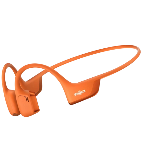 Shokz OpenRun Pro 2 Orange Conduction osseuse Bluetooth 5.3 12h IP55 Multipoint Écouteurs sans fil