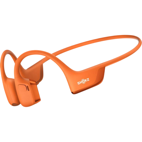 Shokz OpenRun Pro 2 Mini Orange Conduction osseuse Bluetooth 5.3 12h IP55 Écouteurs sans fil