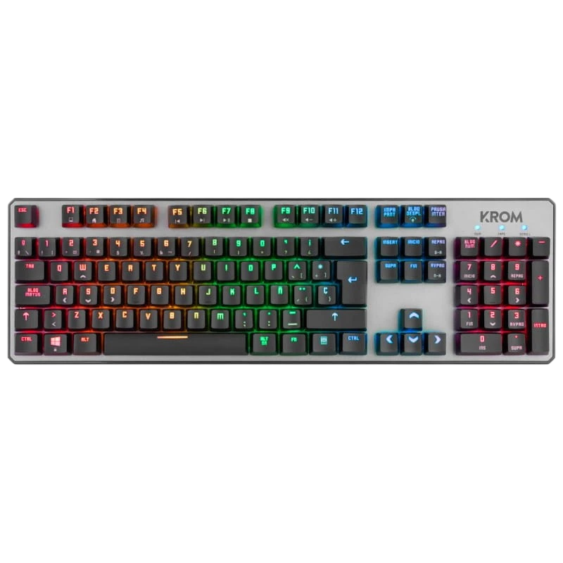 Krom Kernel RGB Noir Switch Rouge Clavier mécanique gaming