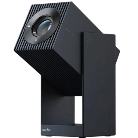 Wanbo Cube 2 Pro Black Blue 500 lumens ANSI Full HD Android TV 11 autofocus haut-parleur 8W 28dB Projecteur