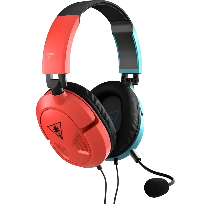 Turtle Beach Recon 50 pour Nintendo Switch Bleu/Rouge Arceau avec micro Casque gaming