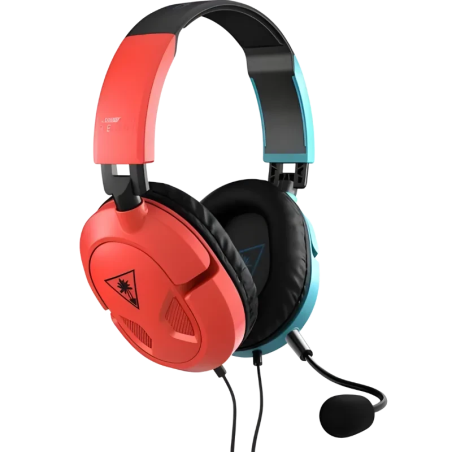 Turtle Beach Recon 50 pour Nintendo Switch Bleu/Rouge Arceau avec micro Casque gaming