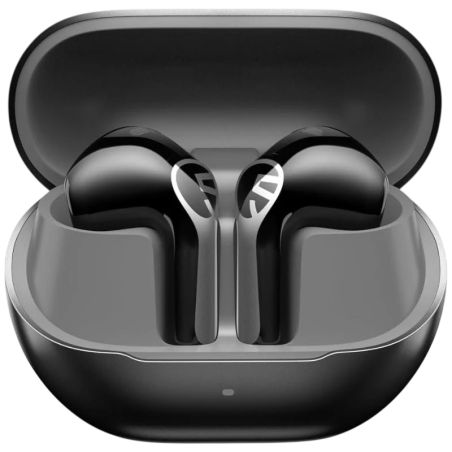 SoundPEATS Air6 HS Noir Bluetooth 6.0 45h IPX5 Multipoint Écouteurs sans fil