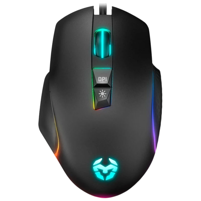 Krom Keos RGB Noir 6400 DPI USB Souris Gaming